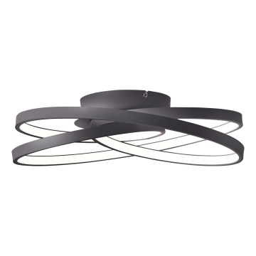 Brilliant - LED Plafondlamp LABYRINTH LED/40W/230V diameter 39,5 cm zwart