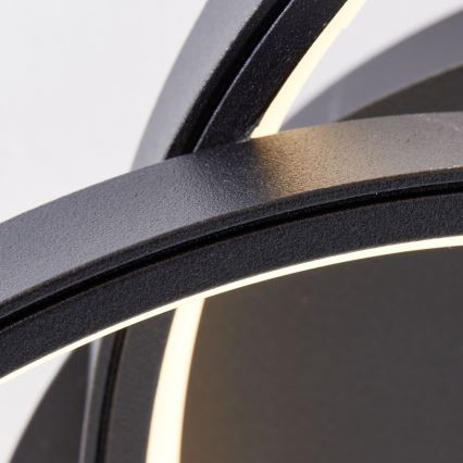 Brilliant - LED Plafondlamp LABYRINTH LED/40W/230V diameter 39,5 cm zwart