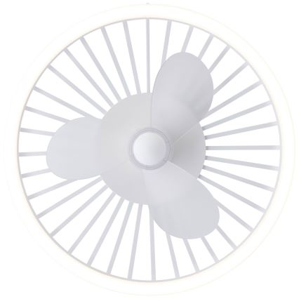 Brilliant - LED dimbare plafondlamp met ventilator CAPO LED/36W/230V 2700-6500K Ø 48 cm wit + afstandsbediening