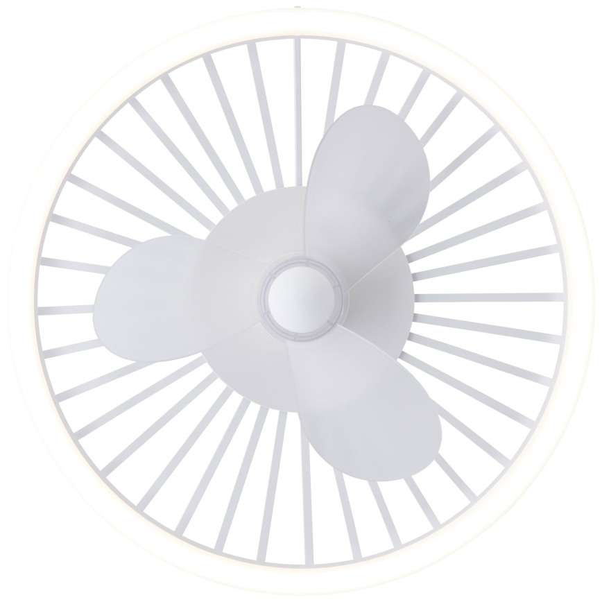 Brilliant - LED dimbare plafondlamp met ventilator CAPO LED/36W/230V 2700-6500K Ø 48 cm wit + afstandsbediening