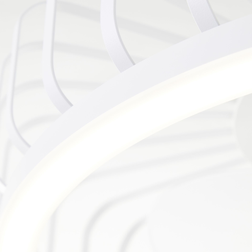 Brilliant - LED dimbare plafondlamp met ventilator CAPO LED/36W/230V 2700-6500K Ø 48 cm wit + afstandsbediening