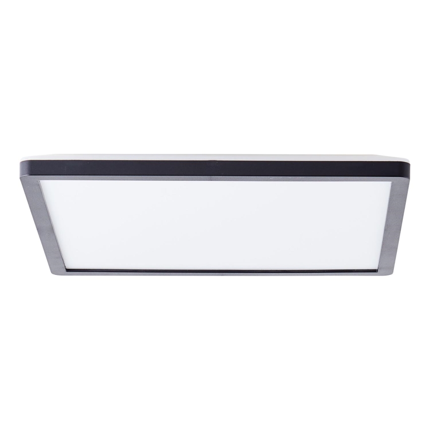 Brilliant - LED-plafondlamp MILTON LED/18W/230V 29,3 x 29,3 cm zwart