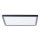 Brilliant - LED-plafondlamp MILTON LED/18W/230V 29,3 x 29,3 cm zwart