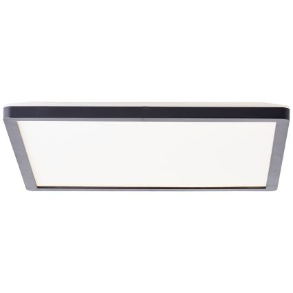 Brilliant - LED-plafondlamp MILTON LED/18W/230V 29,3 x 29,3 cm zwart