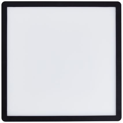 Brilliant - LED-plafondlamp MILTON LED/18W/230V 29,3 x 29,3 cm zwart
