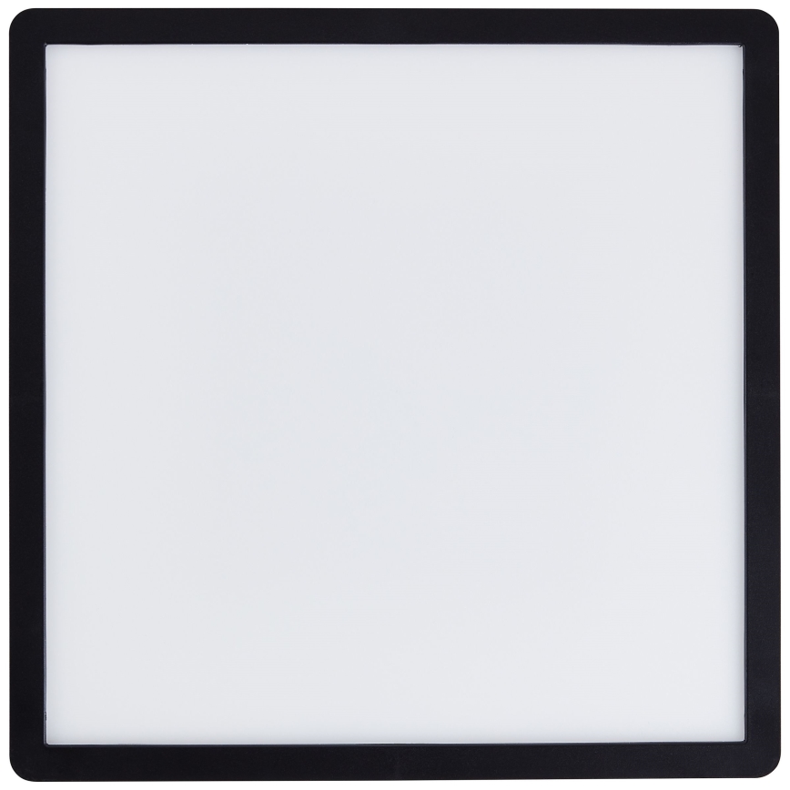 Brilliant - LED-plafondlamp MILTON LED/18W/230V 29,3 x 29,3 cm zwart