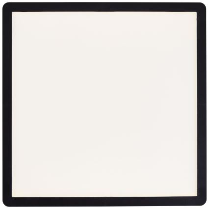 Brilliant - LED-plafondlamp MILTON LED/18W/230V 29,3 x 29,3 cm zwart