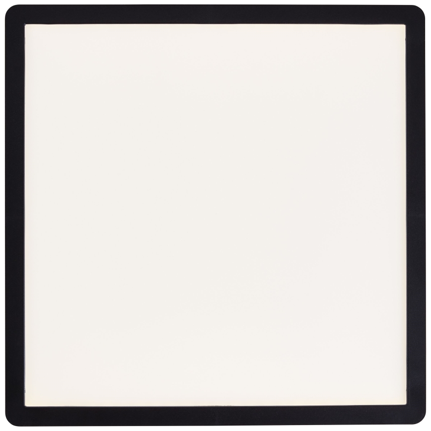 Brilliant - LED-plafondlamp MILTON LED/18W/230V 29,3 x 29,3 cm zwart