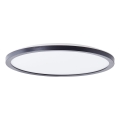 Brilliant - LED plafondlamp MILTON LED/18W/230V diameter 29,3 cm zwart