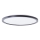 Brilliant - LED plafondlamp MILTON LED/18W/230V diameter 29,3 cm zwart