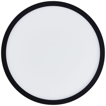 Brilliant - LED plafondlamp MILTON LED/18W/230V diameter 29,3 cm zwart