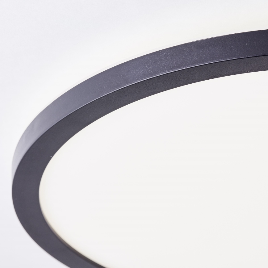 Brilliant - LED plafondlamp MILTON LED/18W/230V diameter 29,3 cm zwart