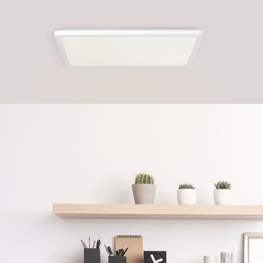 Brilliant - LED plafondlamp MILTON LED/24W/230V 42x42 cm wit