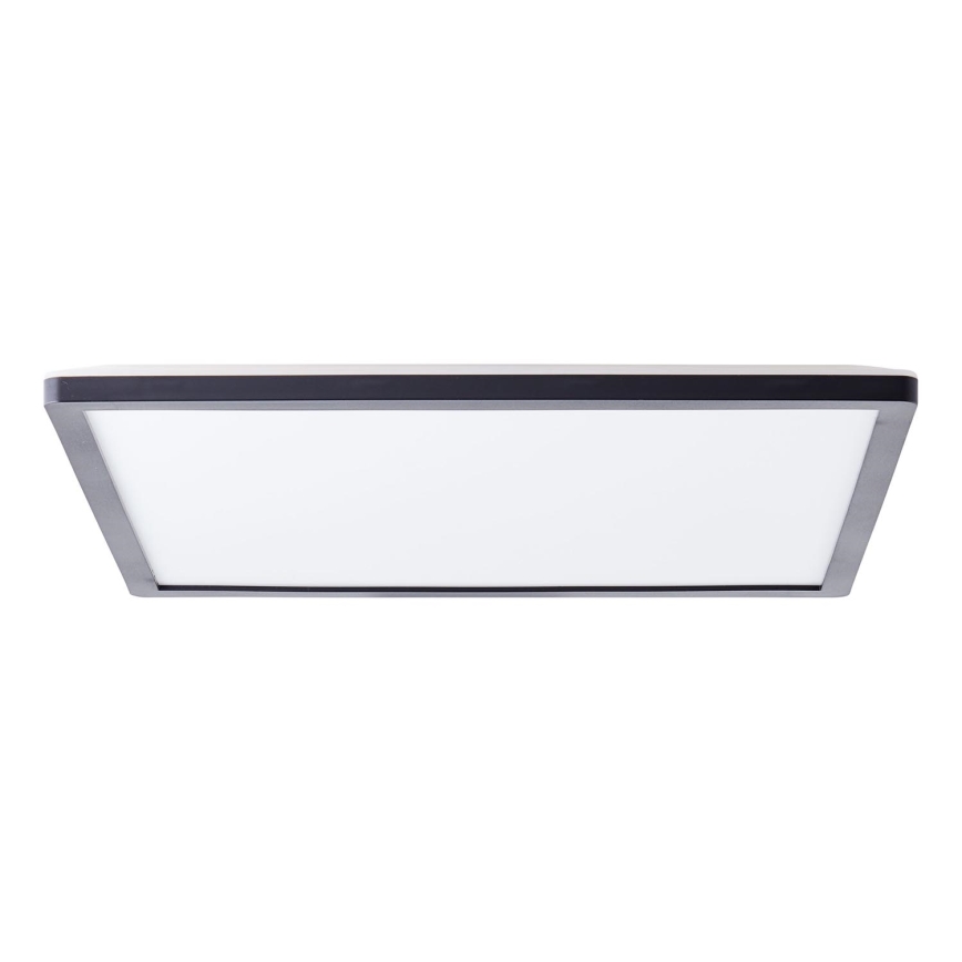 Brilliant - LED plafondlamp MILTON LED/24W/230V 42x42 cm zwart