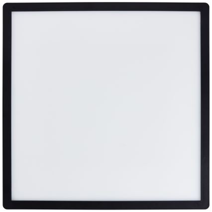 Brilliant - LED plafondlamp MILTON LED/24W/230V 42x42 cm zwart