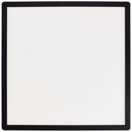 Brilliant - LED plafondlamp MILTON LED/24W/230V 42x42 cm zwart