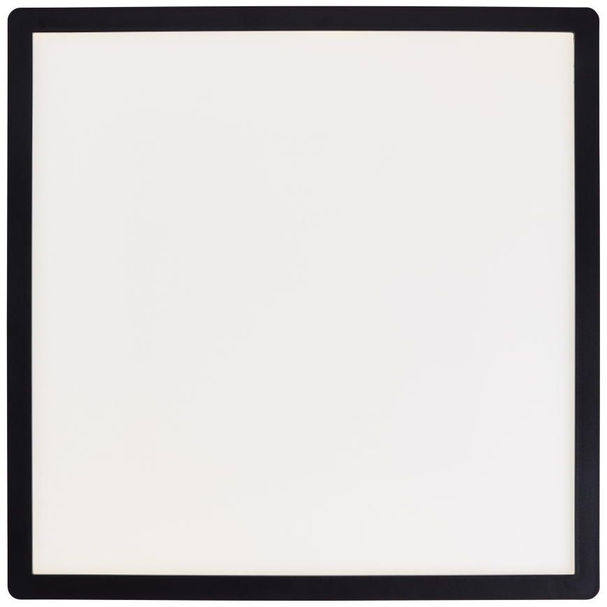 Brilliant - LED plafondlamp MILTON LED/24W/230V 42x42 cm zwart