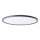 Brilliant - LED plafondlamp MILTON LED/24W/230V Ø 42 cm zwart