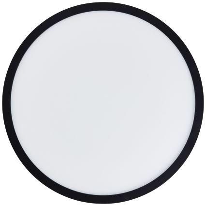 Brilliant - LED plafondlamp MILTON LED/24W/230V Ø 42 cm zwart