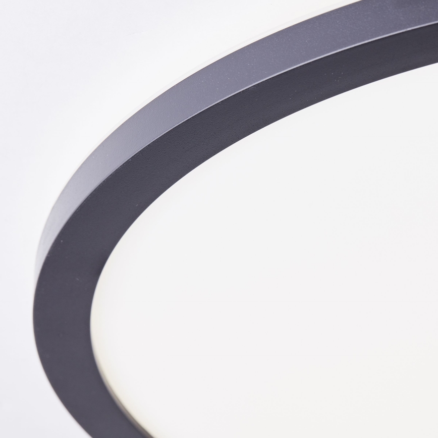 Brilliant - LED plafondlamp MILTON LED/24W/230V Ø 42 cm zwart