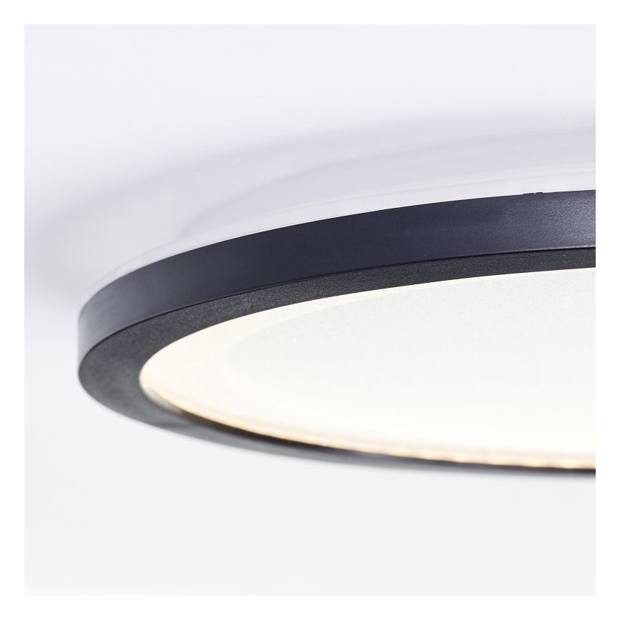 Brilliant - LED Plafondlamp MOSAKO LED/16W/230V 3000K diameter 25 cm zwart