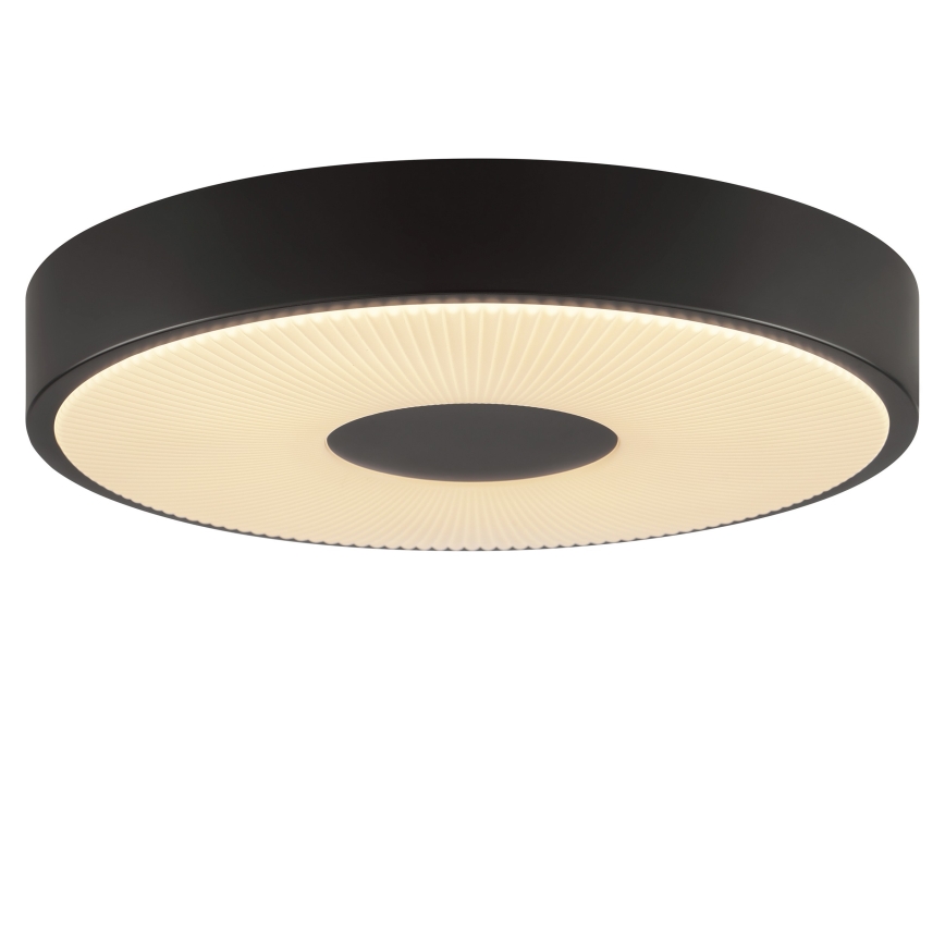 Brilliant - LED-plafondlamp RAKIN LED/18W/230V, Ø 33,5 cm, zwart
