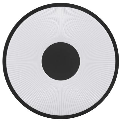 Brilliant - LED-plafondlamp RAKIN LED/18W/230V, Ø 33,5 cm, zwart