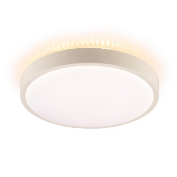 Brilliant - LED-plafondlamp SOLISTRA LED/18W/230V Ø 34,5 cm beige