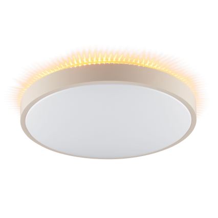 Brilliant - LED plafondlamp SOLISTRA LED/24W/230V Ø 44,5 cm beige