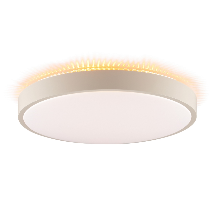 Brilliant - LED plafondlamp SOLISTRA LED/24W/230V Ø 44,5 cm beige
