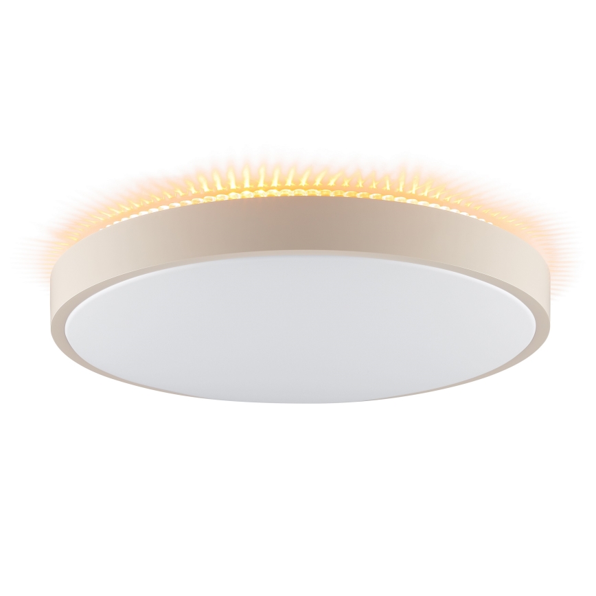 Brilliant - LED plafondlamp SOLISTRA LED/24W/230V Ø 44,5 cm beige