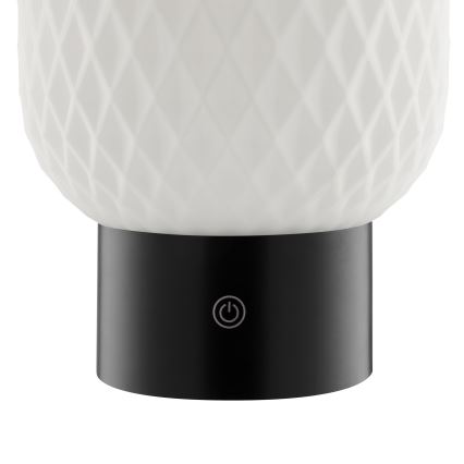 Brilliant - LED RGBW dimbare oplaadbare tafellamp voor buiten met aanraakbediening SARASTRO LED/3W/5V 2700K 1800 mAh IP44 wit