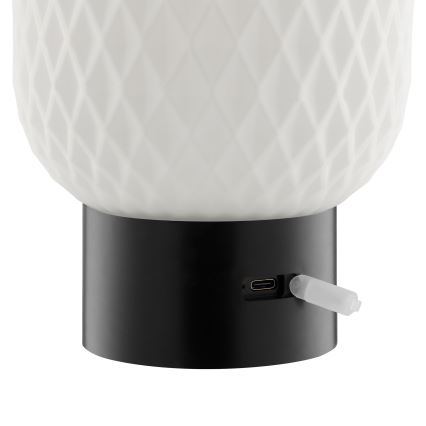 Brilliant - LED RGBW dimbare oplaadbare tafellamp voor buiten met aanraakbediening SARASTRO LED/3W/5V 2700K 1800 mAh IP44 wit