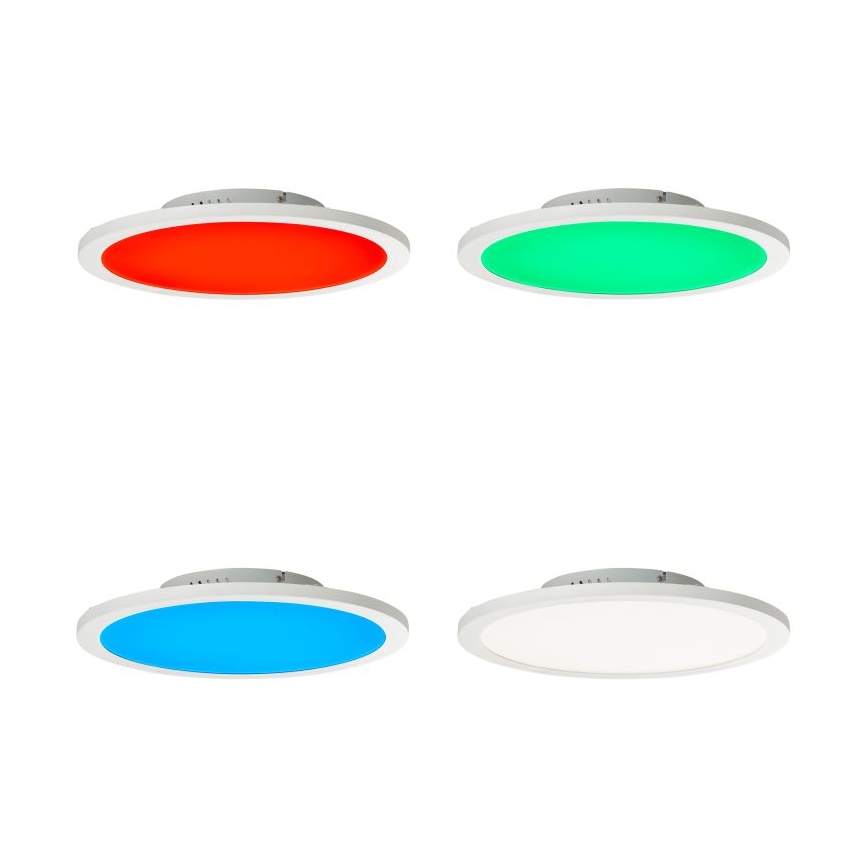 Brilliant - LED RGBW Dimbare plafondlamp ABIE LED/24W/230V 2700-6500K + afstandsbediening