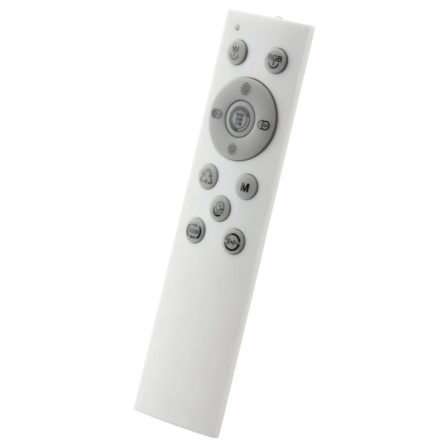 Brilliant - LED RGBW Dimbare plafondlamp BESSON LED/20W/230V 3000-6500K zwart + afstandsbediening