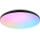 Brilliant - LED RGBW Dimbare plafondlamp LIVIO LED/20W/230V 3000-6500K diameter 49 cm zwart + afstandsbediening