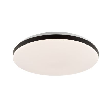 Brilliant - LED RGBW Dimbare plafondlamp LIVIO LED/20W/230V 3000-6500K diameter 49 cm zwart + afstandsbediening