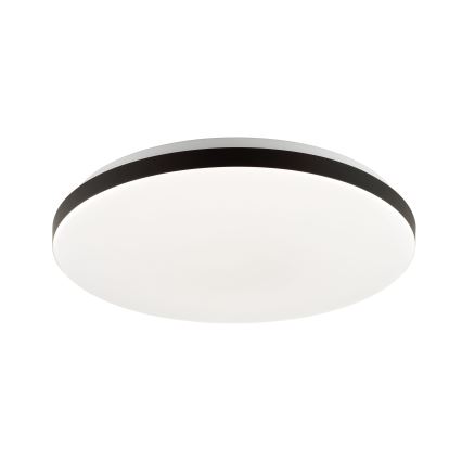 Brilliant - LED RGBW Dimbare plafondlamp LIVIO LED/20W/230V 3000-6500K diameter 49 cm zwart + afstandsbediening