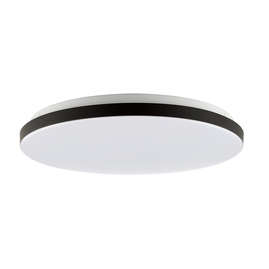 Brilliant - LED RGBW Dimbare plafondlamp LIVIO LED/20W/230V 3000-6500K diameter 49 cm zwart + afstandsbediening
