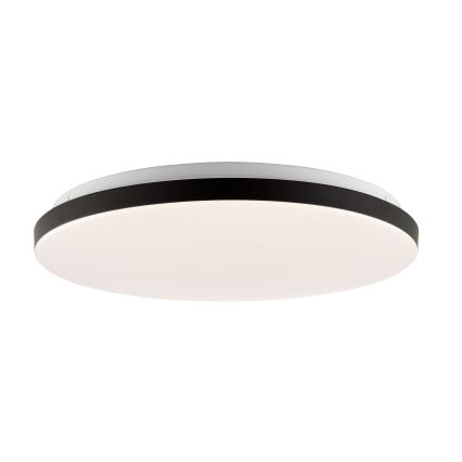 Brilliant - LED RGBW Dimbare plafondlamp LIVIO LED/20W/230V 3000-6500K diameter 49 cm zwart + afstandsbediening