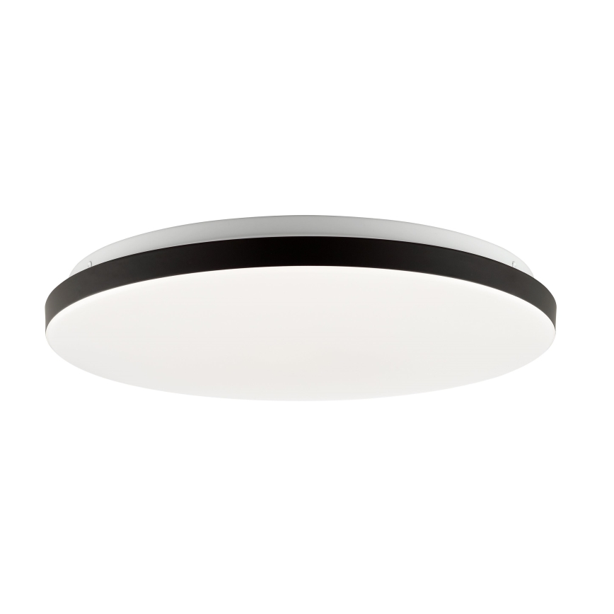 Brilliant - LED RGBW Dimbare plafondlamp LIVIO LED/20W/230V 3000-6500K diameter 49 cm zwart + afstandsbediening