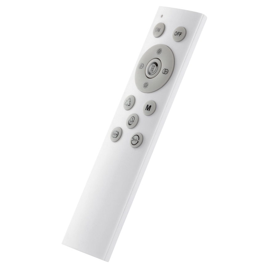 Brilliant - LED RGBW dimbare plafondlamp LIVIO LED/20W/230V 3000-6500K Ø 38,5 cm zwart + afstandsbediening