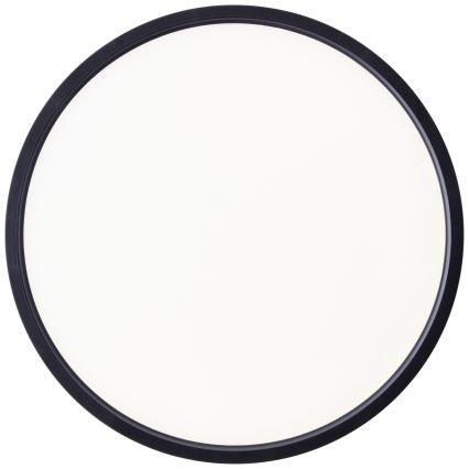 Brilliant - LED RGBW Dimbare plafondlamp LOTTI LED/16W/230V 3000K diameter 30 cm zwart Wi-Fi Tuya + afstandsbediening