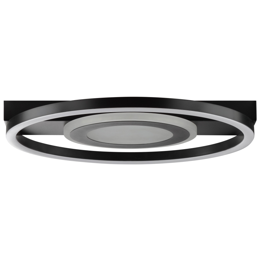 Brilliant - LED RGBW dimbare plafondlamp MAUREEN, 20W/230V, 3000-6500K, zwart + afstandsbediening