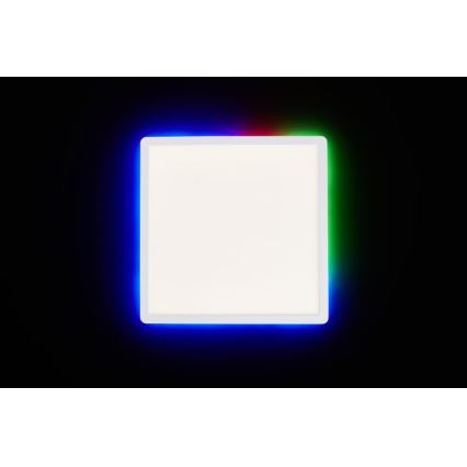 Brilliant - LED RGBW Dimbare plafondlamp SALTERY LED/20W/230V 3000-6500K + afstandsbediening
