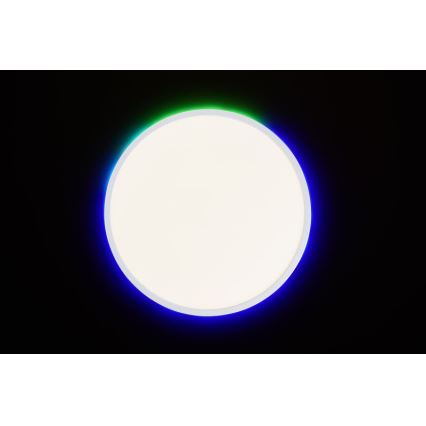 Brilliant - LED RGBW Dimbare plafondlamp SALTERY LED/22W/230V 3000-6500K + afstandsbediening