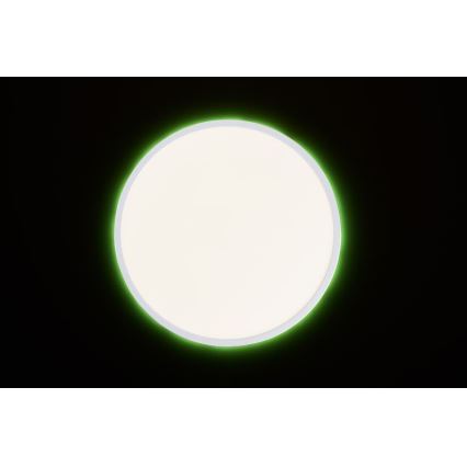 Brilliant - LED RGBW Dimbare plafondlamp SALTERY LED/22W/230V 3000-6500K + afstandsbediening