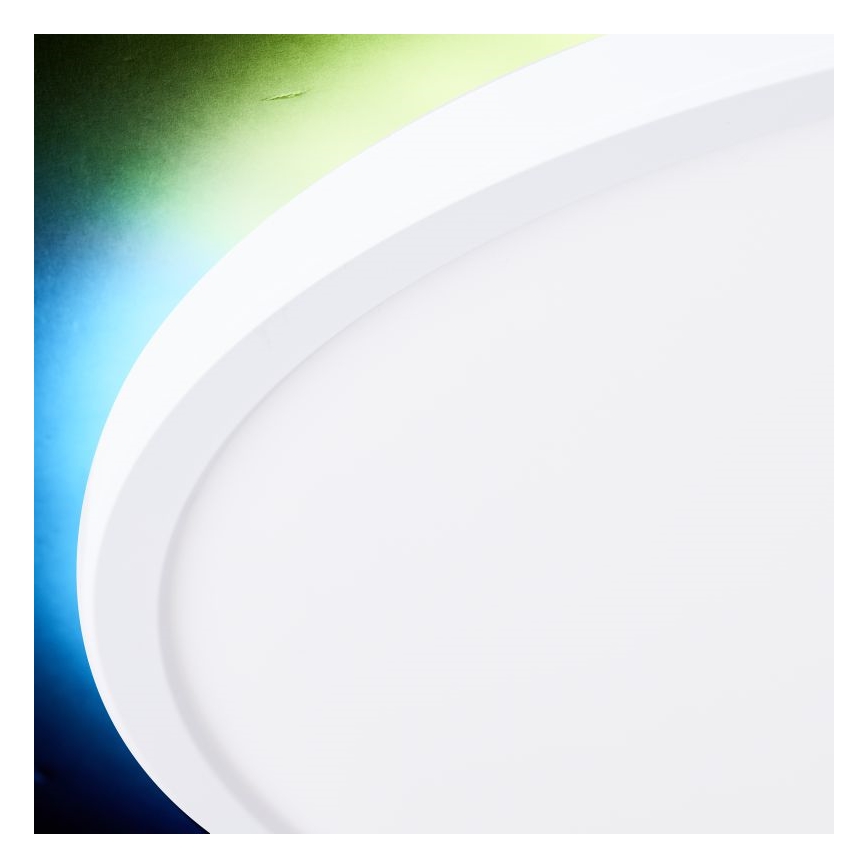 Brilliant - LED RGBW Dimbare plafondlamp SALTERY LED/22W/230V 3000-6500K + afstandsbediening