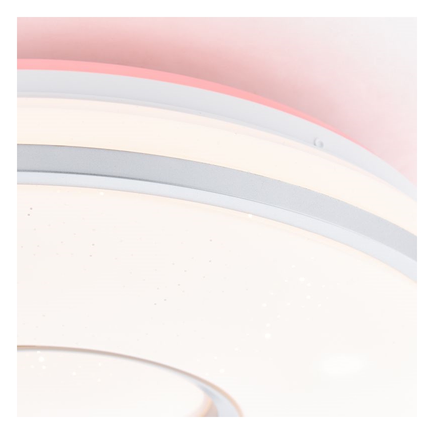 Brilliant - LED RGBW Dimbare plafondlamp VISITATION LED/24W/230V 3000-6500K + afstandsbediening