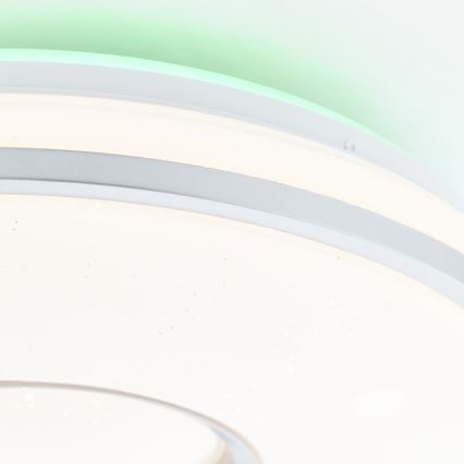 Brilliant - LED RGBW Dimbare plafondlamp VISITATION LED/24W/230V 3000-6500K + afstandsbediening